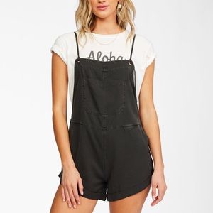 BILLABONG Wild Pursuit Short Overall in Black